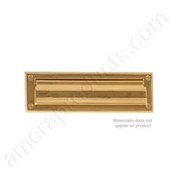 Brass Accents Letter Size Mail Slot